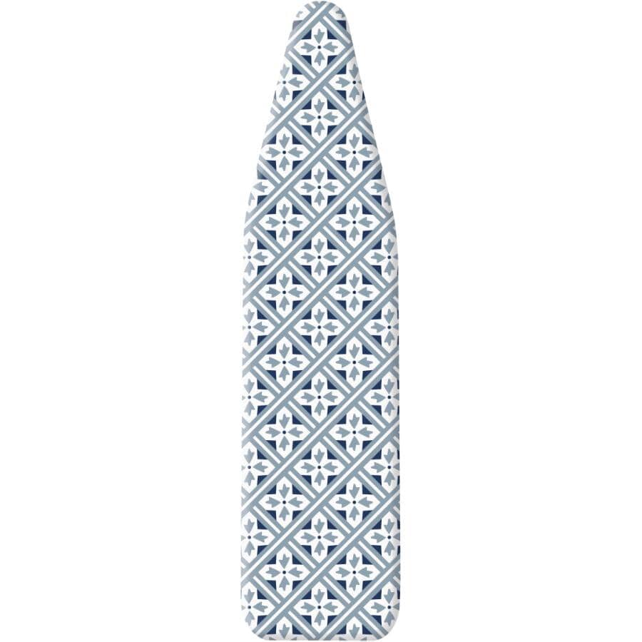 Deluxe Ironing Board Pad & Cover - Blue
