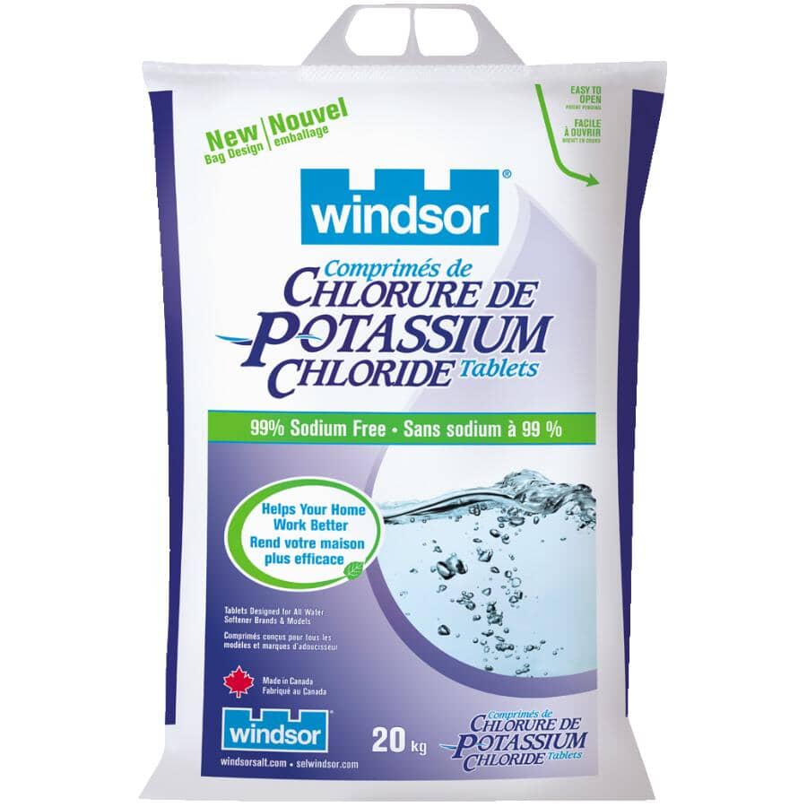 Potassium Chloride Water Softener Salt - 20 kg