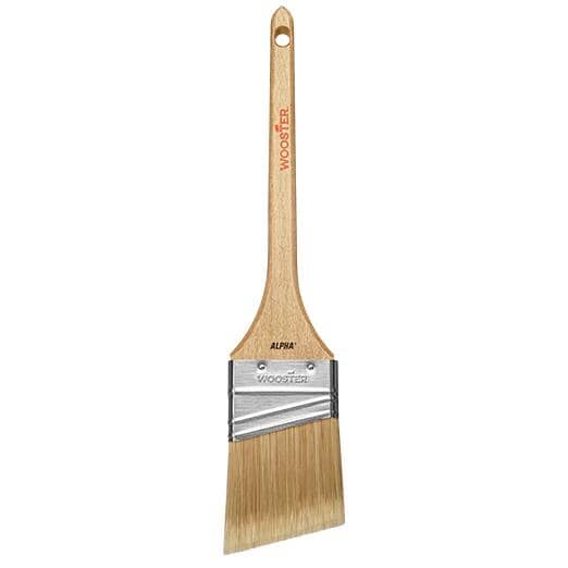 Alpha Polyester / Nylon Thin Angular Paint Brush - 2.5" / 63 mm