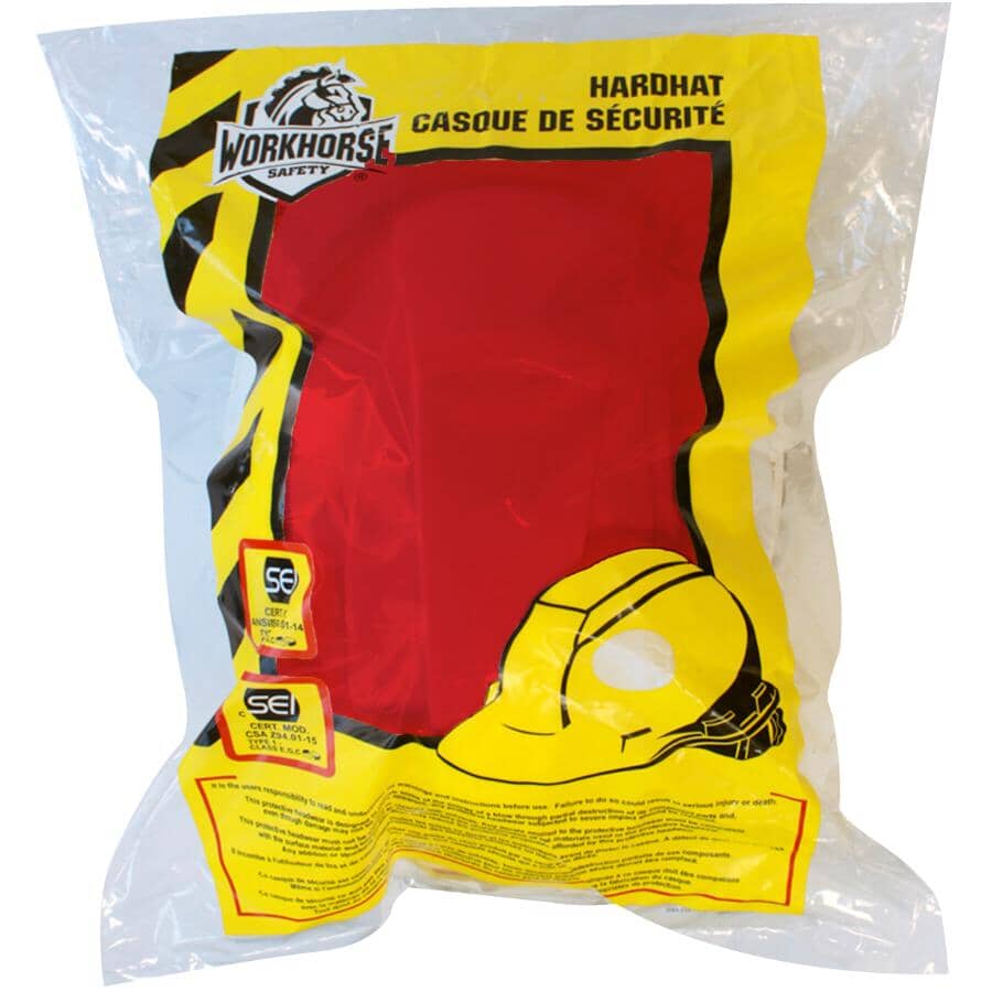 Type 1 Safety Hard Hat - Red