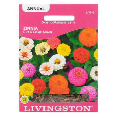 Zinnia Cut And Come Again Seeds