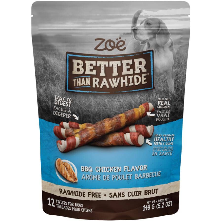 BBQ Chicken Twists Dog Treats - 12 Pack