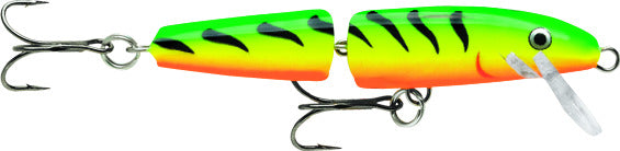 Rapala J09FT Jointed Minnow, 3 1/2" 1/4 oz, Firetiger, Floating