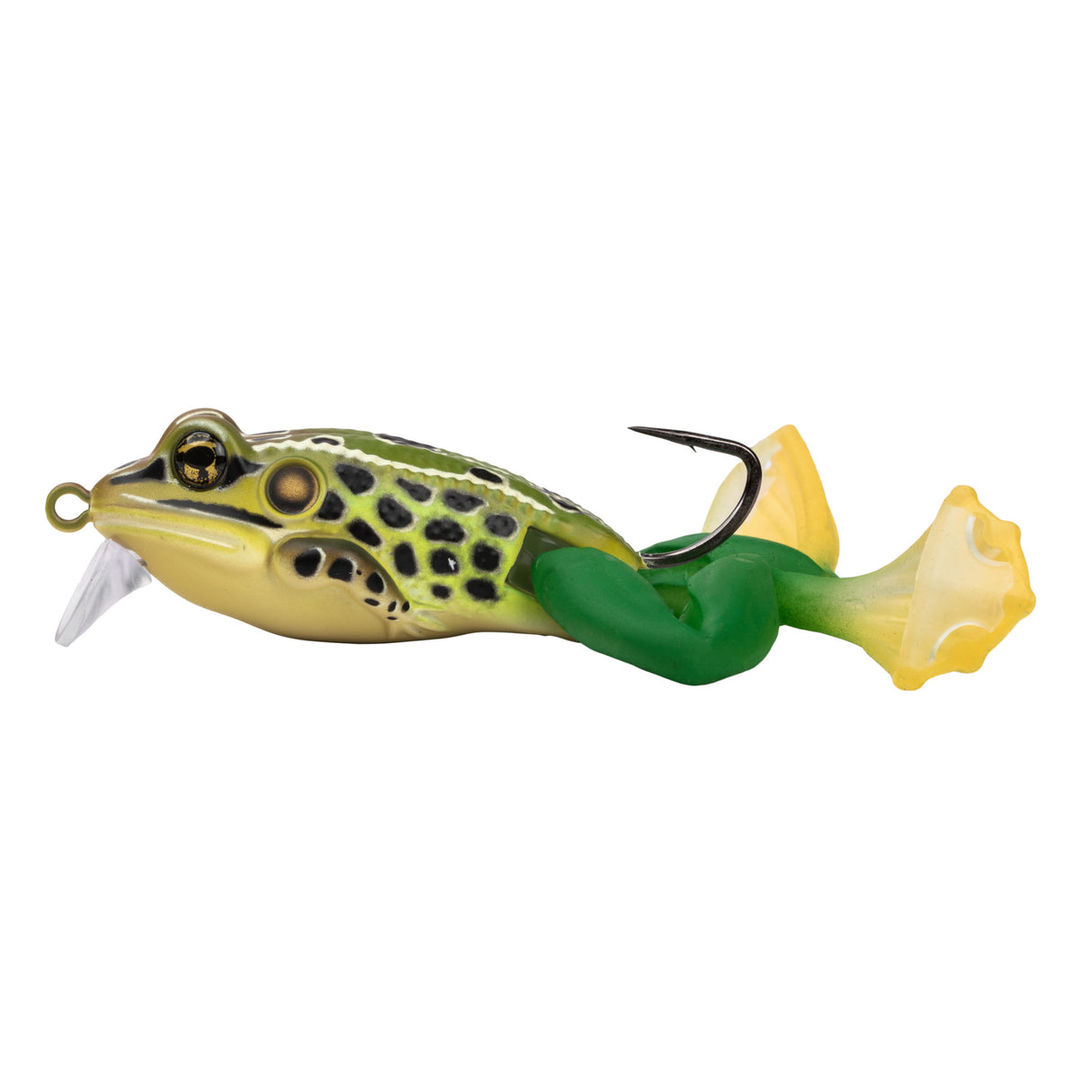 LiveTarget TUD60T514 The Ultimate Frog Diver Bait 2 1/2", 1 oz  Emerald/Brown