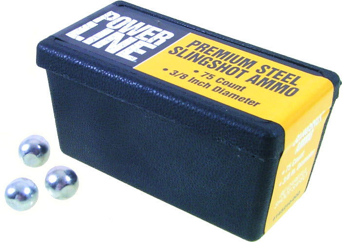 Daisy 988183-446 3/8" Steel Slingshot Ammo Trapped Blister, 75 count