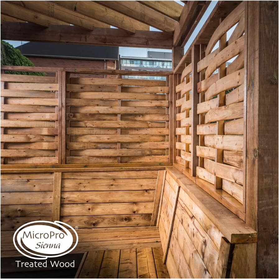 1 x 4 x 8' Sienna Pressure Treated Lumber