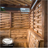 1 x 4 x 8' Sienna Pressure Treated Lumber