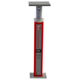 116" - 120" Adjustable Steel Jack Post -  3" Square Column