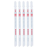 5-1/4" 24 Tooth T-Shank Jigsaw Blades for Metal Cutting - 5 Pack