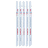 5-1/4" 14 Tooth T-Shank Jigsaw Blades for Metal Cutting - 5 Pack