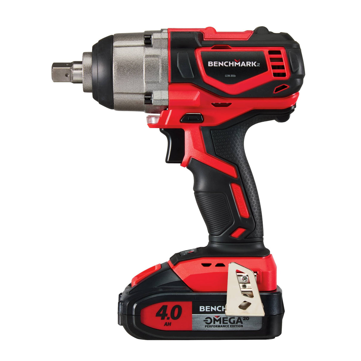 20V Max 1/2" Lithium-ion Cordless Impact Wrench Kit - with Battery, Charger & Tool Case