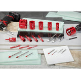 Glass & Tile Drill Bit Set - 4 Piece