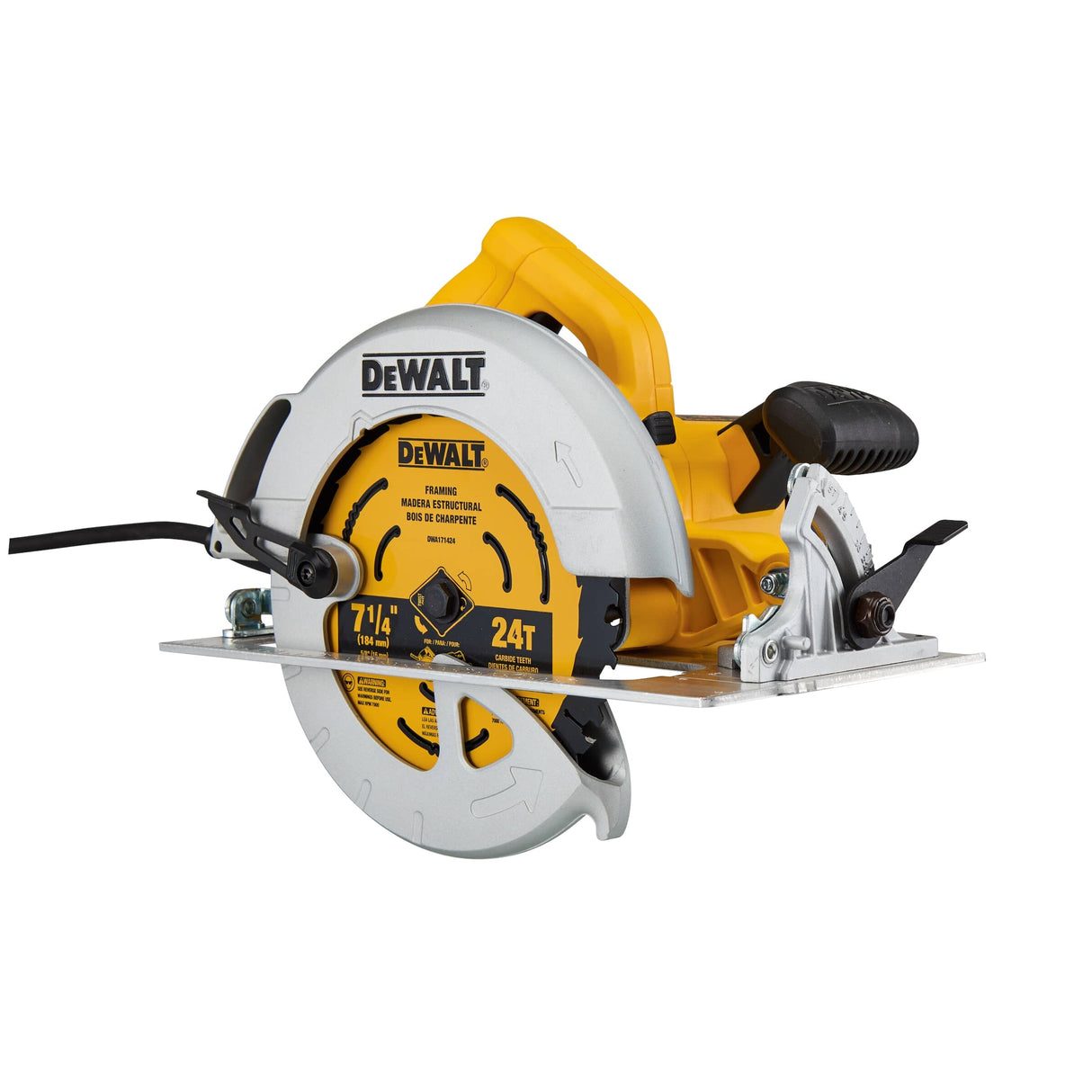 DWE575 Lightweight Circular Saw - 15A, 7-1/4"