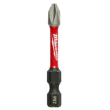Shockwave 2" #2 Phillips Impact Rated Power Bits - 5 Pack
