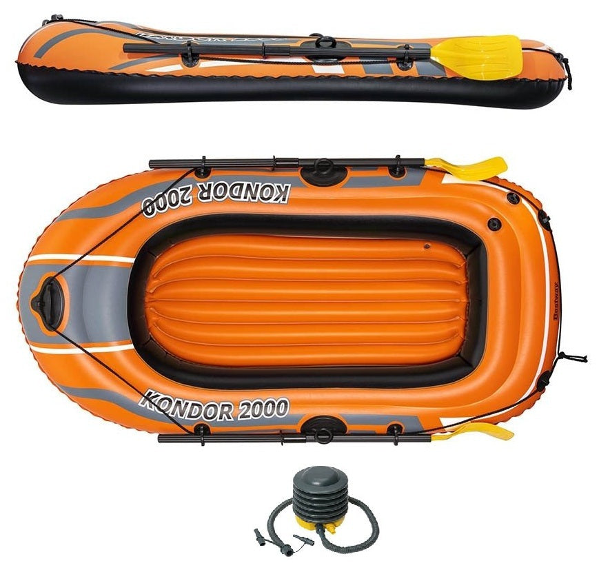 Bestway 61142 Kondor 2000 Raft Set 6'1" x 38"