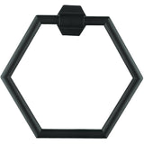 4 Piece York Bath Accessory Set - Black