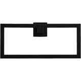 Wright Oversized Towel Ring - Matte Black