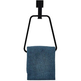 Wright Triangle Towel Ring - Matte Black