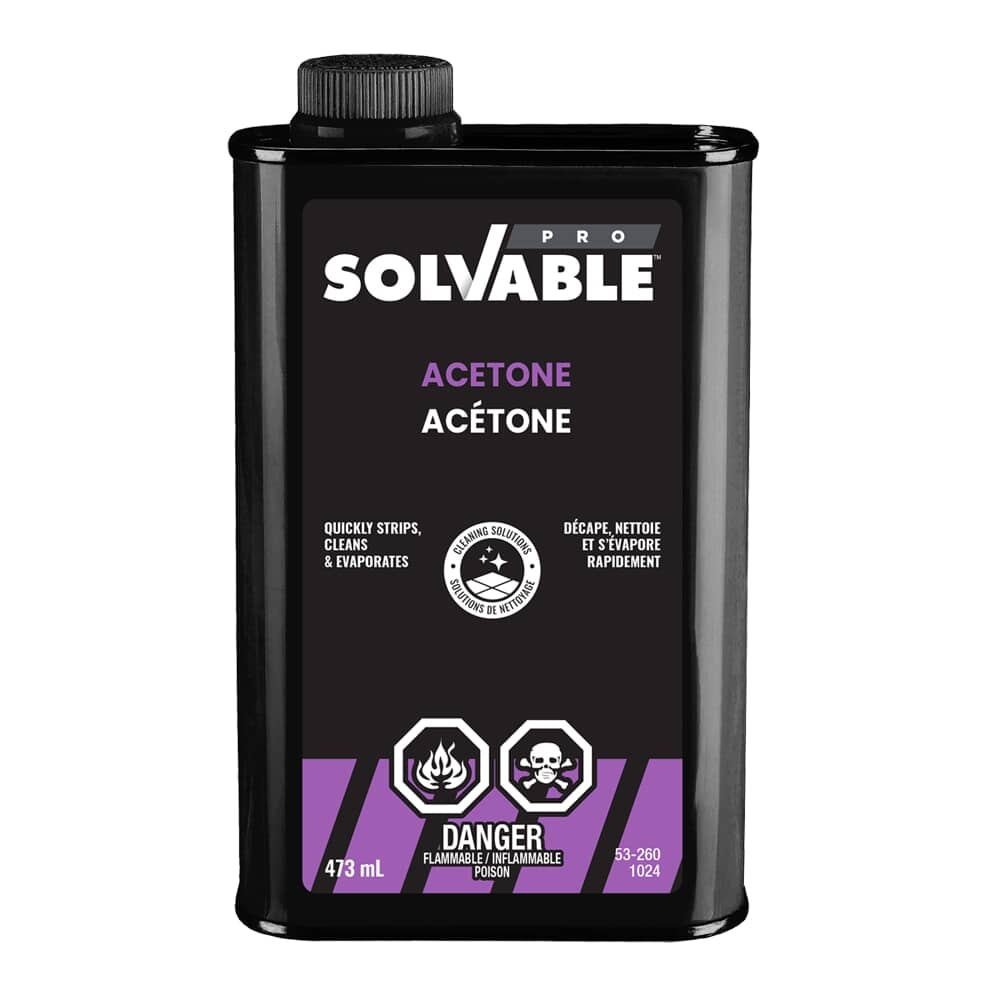 Professional Grade Acetone - 473 ml