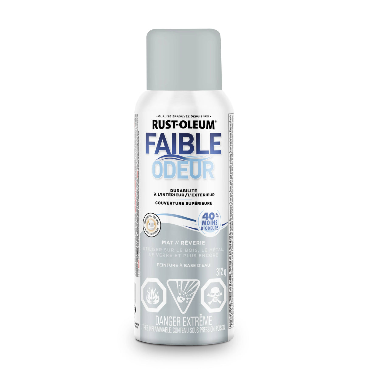 Low Odour Water-Based Spray Paint - Daydreaming, 312 g