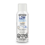 Low Odour Water-Based Spray Paint - Snow White, 312 g