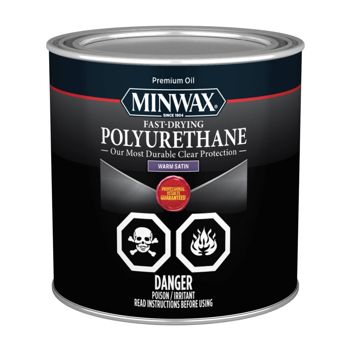 Fast Drying Polyurethane Finish - Clear Satin, 236 ml