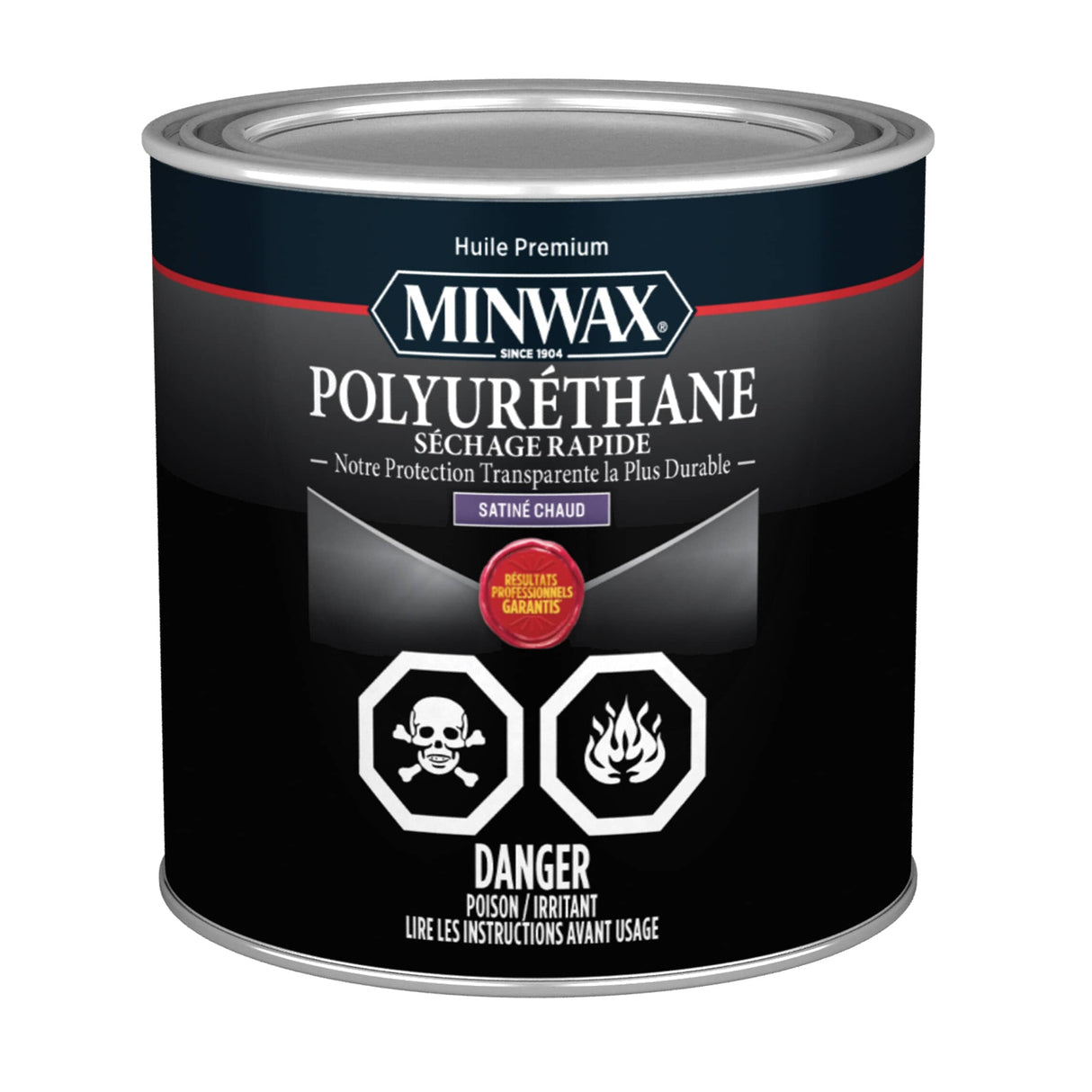 Fast Drying Polyurethane Finish - Clear Satin, 236 ml