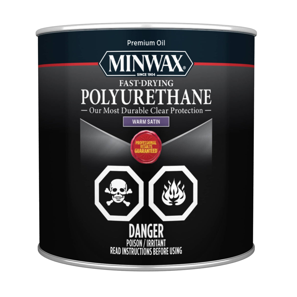 Fast Drying Polyurethane Finish - Clear Satin, 236 ml