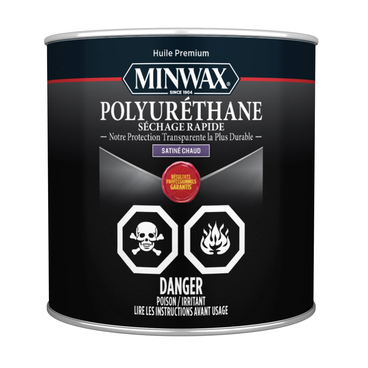 Fast Drying Polyurethane Finish - Clear Satin, 236 ml