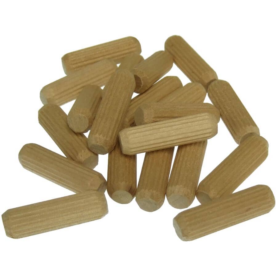 3/8" x 1-1/4" Wooden Dowels - 20 Pack