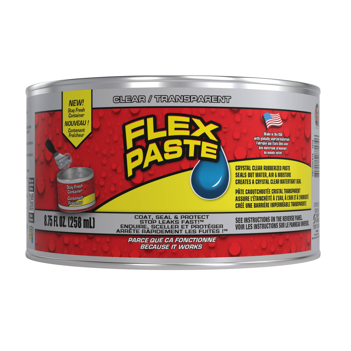 Crystal Clear Rubberized Paste - 258 ml