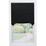 36" x 72" TempShade Black Cordless Fabric Window Blind