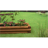 3" x 5" x 8' Brown Pressure Treated Garden Tie