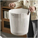 Flexible Laundry Hamper with Handles - 35 L , White