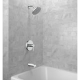 Adessa Single Handle Pressure Balanced Tub & Shower Faucet - Chrome