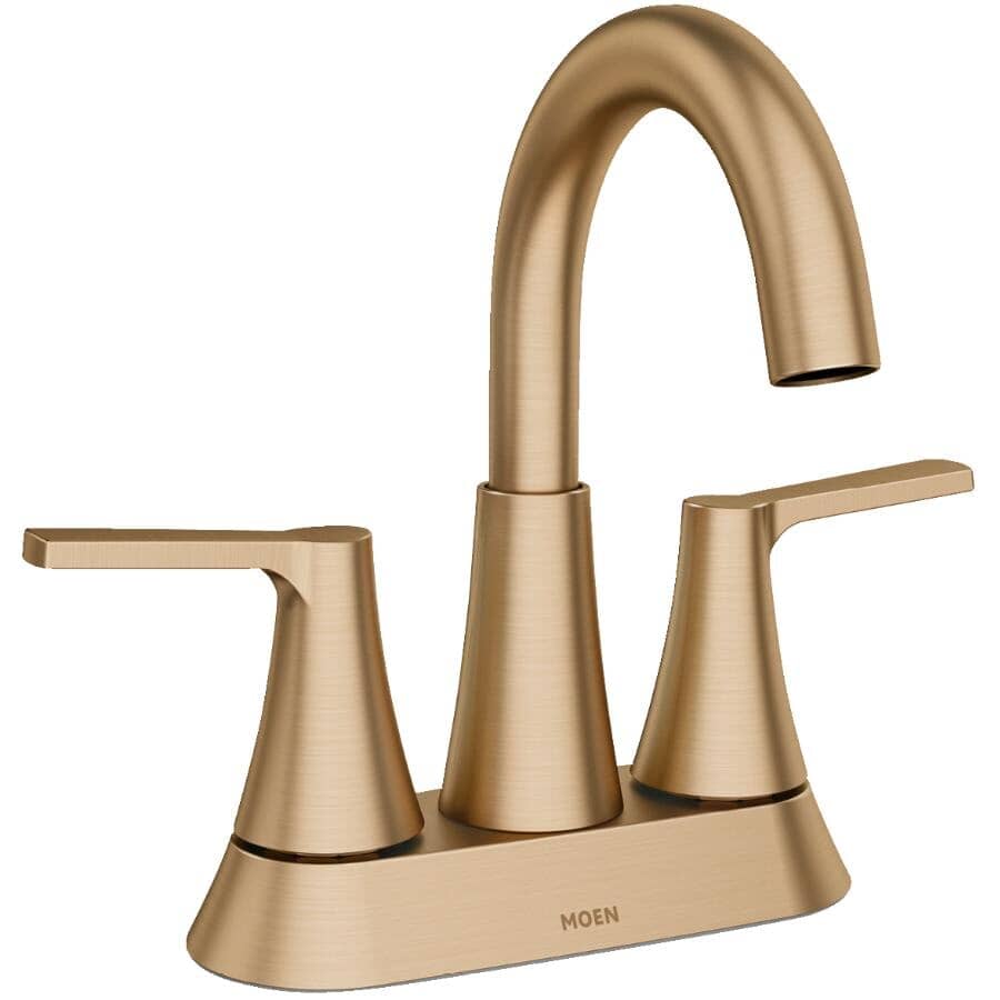 Mikah Two Handle Centerset Lavatory Faucet - Bronzed Gold
