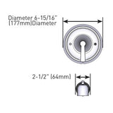 Mikah Single Handle Tub & Shower Faucet with Magnetix Combination Rainshower + Hand Shower - Bronzed Gold