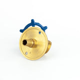 1/2" PEX x 3/4" Male Garden Hose Thread Bibb Sillcock Valve - with Flange