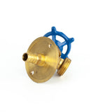 1/2" PEX x 3/4" Male Garden Hose Thread Bibb Sillcock Valve - with Flange