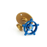 1/2" PEX x 3/4" Male Garden Hose Thread Bibb Sillcock Valve - with Flange