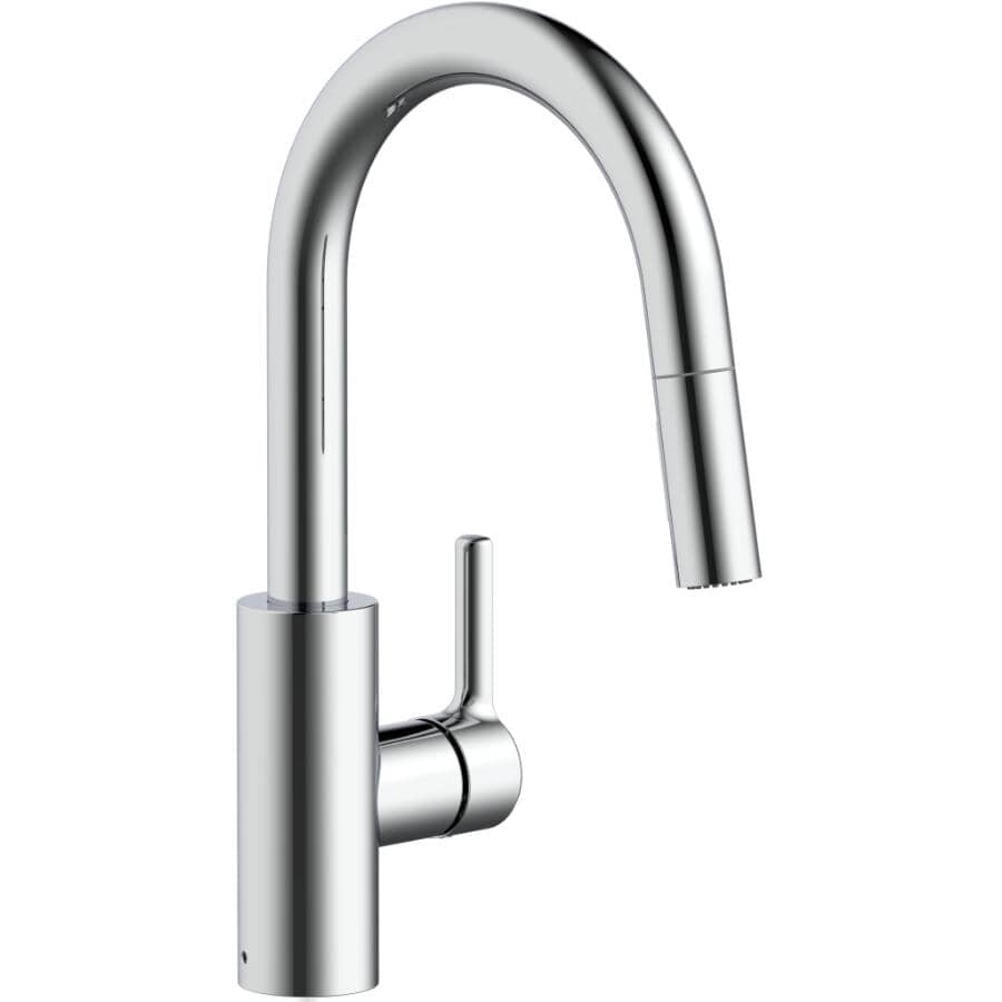 Adessa Single Handle Pull-Down Kitchen Faucet - Chrome
