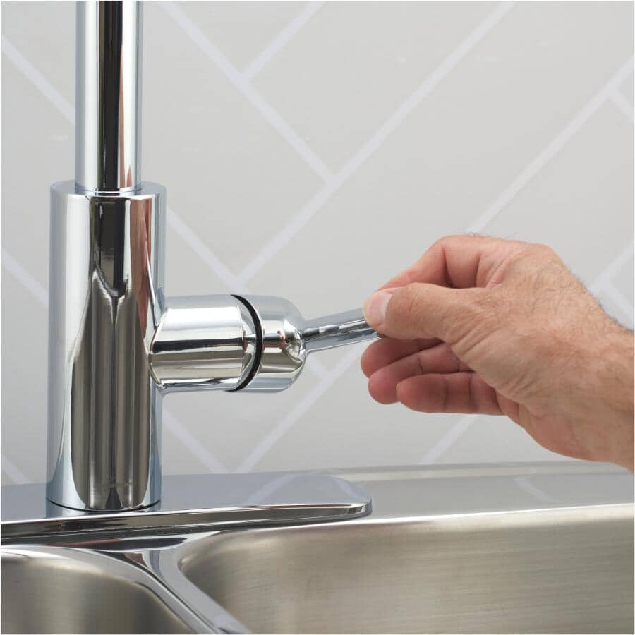 Adessa Single Handle Pull-Down Kitchen Faucet - Chrome