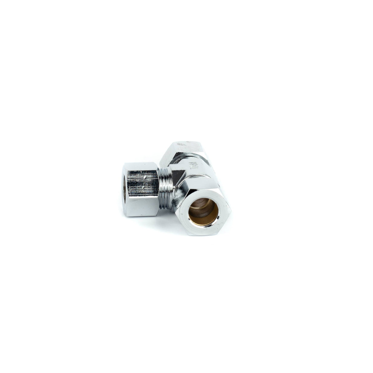 3/8" x 3/8" x 3/8" Female Swivel Add-A-Stop Adapter for Icemakers & Humidifiers