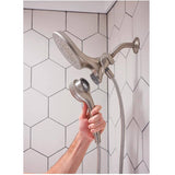 Engage 6 Setting Handheld & Rain Showerhead - with Magnetix, Spot Resist Brushed Nickel