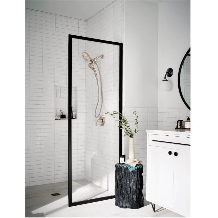 Engage 6 Setting Handheld & Rain Showerhead - with Magnetix, Spot Resist Brushed Nickel