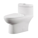 4.1 L/6 L Tofino High Efficiency Dual Flush Elongated Toilet - White