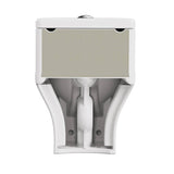 4.1 L/6 L Tofino High Efficiency Dual Flush Elongated Toilet - White