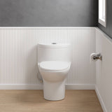 4.1 L/6 L Tofino High Efficiency Dual Flush Elongated Toilet - White