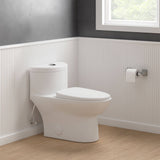 4.1 L/6 L Tofino High Efficiency Dual Flush Elongated Toilet - White