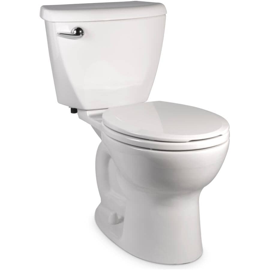 6 L Ravenna 3 Round Toilet - White, 15"